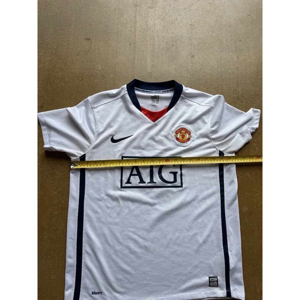 VTG 2008 Nike Cristiano Ronaldo Soccer Futbol Jersey Manchester City T-Shirt (M